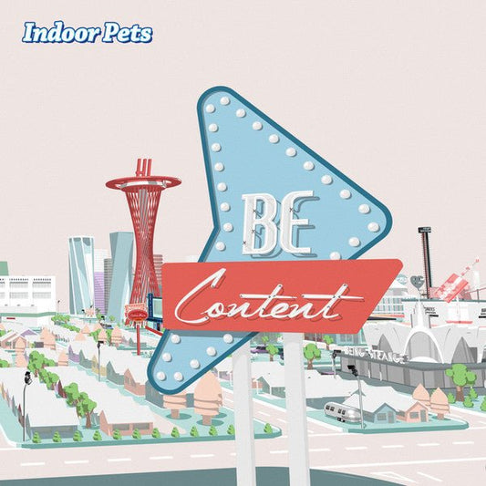 USED: Indoor Pets - Be Content (LP, Ltd, Whi) - Used - Used