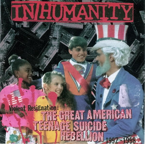 USED: In/Humanity - Violent Resignation: The Great American Teenage Suicide Rebellion 1992-1998 (CD, Comp) - Used - Used