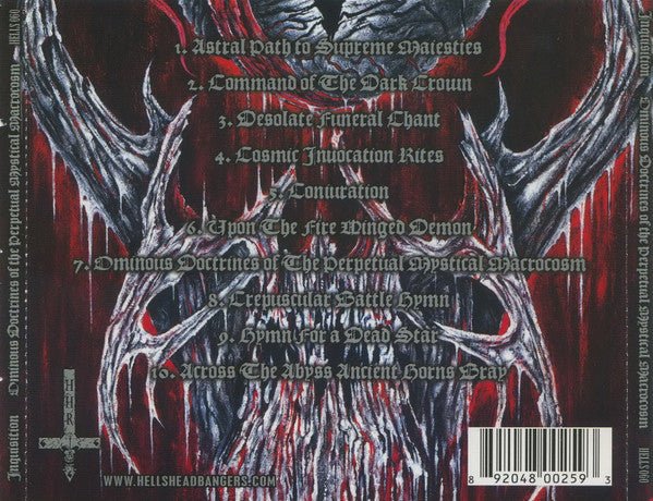 USED: Inquisition - Ominous Doctrines Of The Perpetual Mystical Macrocosm (CD, Album) - Used - Used