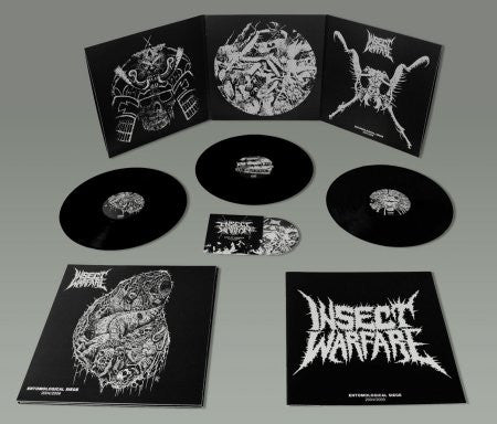 USED: Insect Warfare - Entomological Siege 2004/2009 (3xLP, Comp, Ltd + DVD-V) - Used - Used