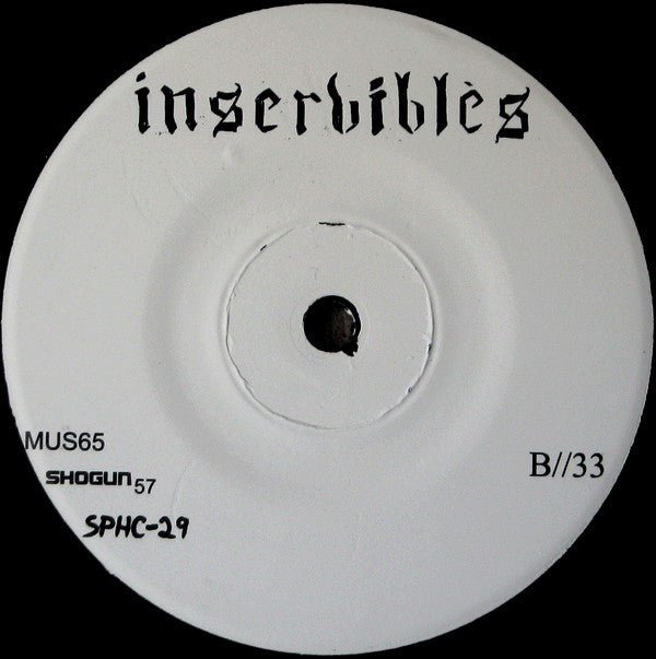 USED: Inservibles - Una Vida De Tristeza (7") - Shogun Records (2), La Vida Es Un Mus, SPHC