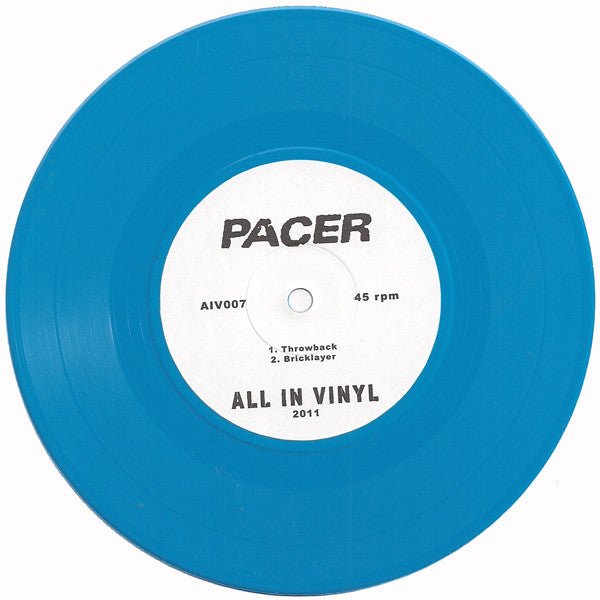 USED: Iron Chic / Pacer (3) - Iron Chic / Pacer (7", Blu) - All In Vinyl
