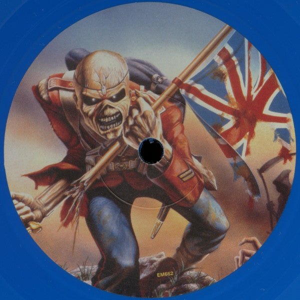 USED: Iron Maiden - The Trooper (7", Single, Ltd, Blu) - EMI, EMI