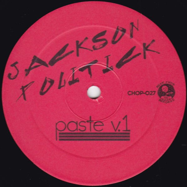 USED: Jackson Politick - Paste V.1 (LP) - Used - Used