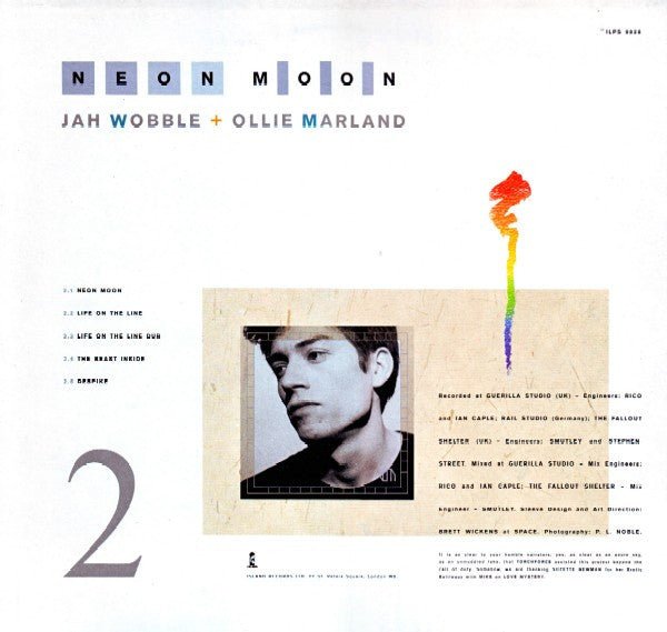 USED: Jah Wobble + Ollie Marland - Neon Moon (LP, Album) - Used - Used