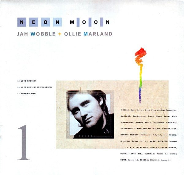 USED: Jah Wobble + Ollie Marland - Neon Moon (LP, Album) - Used - Used