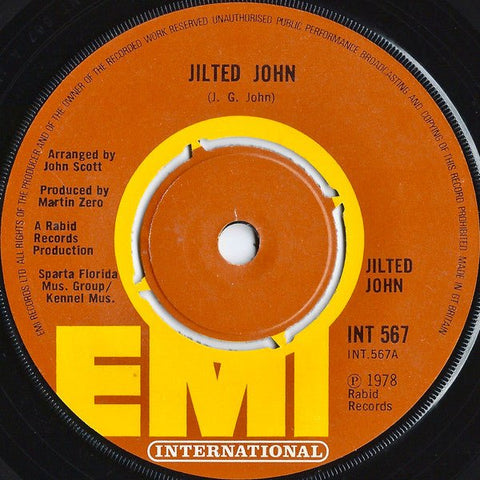 USED: Jilted John - Jilted John (7", Single, RE, Com) - Used - Used