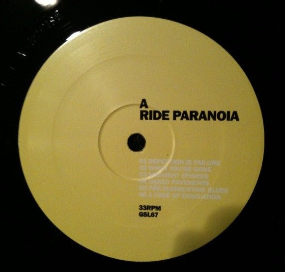 USED: JR Ewing - Ride Paranoia (LP, Album) - Used - Used