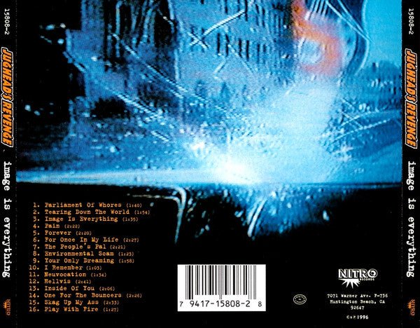 USED: Jughead's Revenge - Image Is Everything (CD, Album) - Used - Used