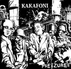USED: Kakafoni - Seizures (7", EP) - Phobia Records