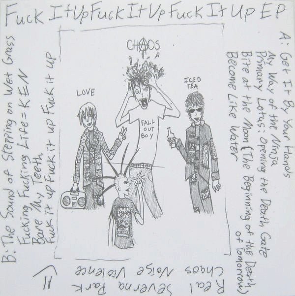 USED: Kamikaze Noise - Fuck It Up Fuck It Up Fuck It Up EP (7", EP, W/Lbl) - Used - Used