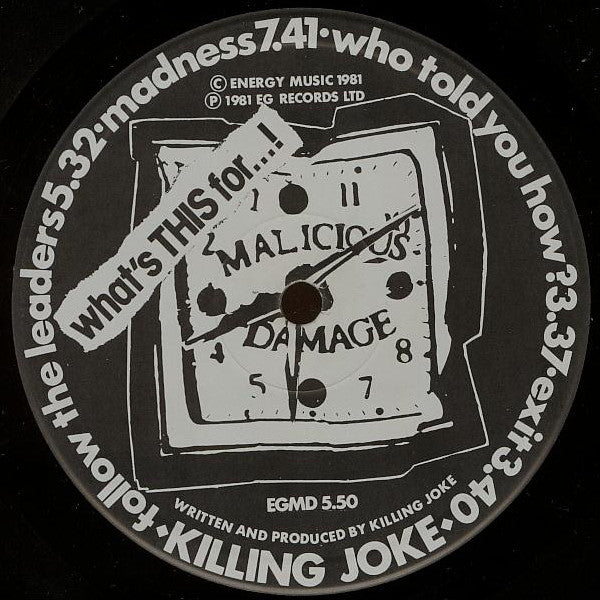 USED: Killing Joke - What's This For...! (LP, Album) - Used - Used