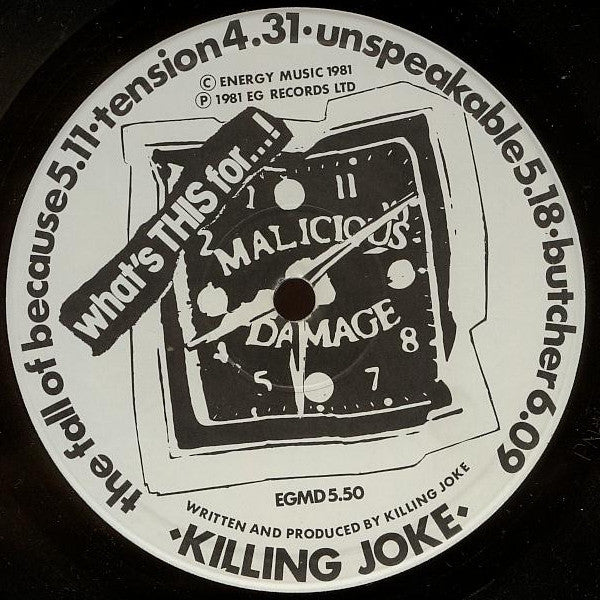 USED: Killing Joke - What's This For...! (LP, Album) - Used - Used
