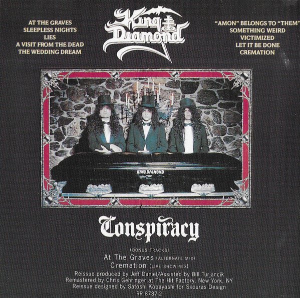 USED: King Diamond - Conspiracy (CD, Album, RE, RM, Gol) - Used - Used