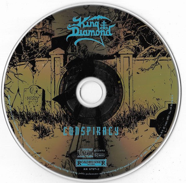 USED: King Diamond - Conspiracy (CD, Album, RE, RM, Gol) - Used - Used