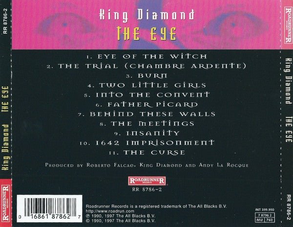 USED: King Diamond - The Eye (CD, Album, RE, RM, Gol) - Used - Used