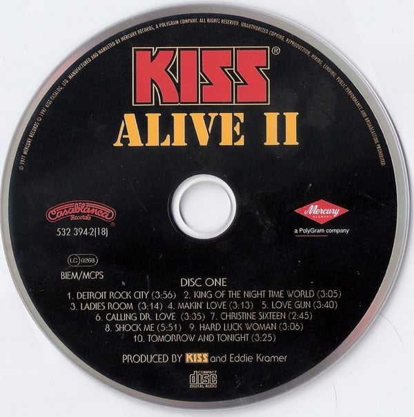 USED: Kiss - Alive II (2xCD, Album, RM, RP) - Used - Used