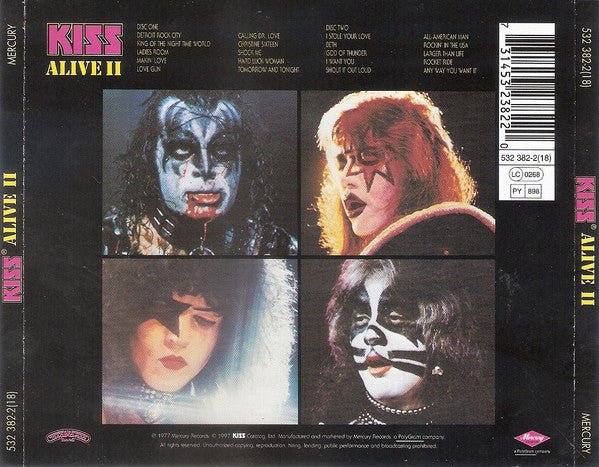 USED: Kiss - Alive II (2xCD, Album, RM, RP) - Used - Used