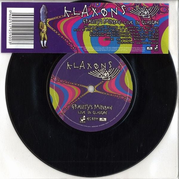 USED: Klaxons - Gravity's Rainbow (7", S/Sided, Single, Etch) - Used - Used