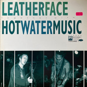 USED: Leatherface / Hot Water Music - BYO Split Series / Volume I (LP, Album) - Used - Used