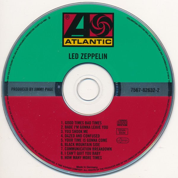 USED: Led Zeppelin - Led Zeppelin (CD, Album, RE, RM, RP, Cin) - Used - Used