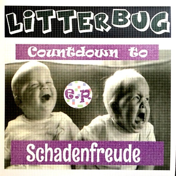 USED: Litterbug - Countdown To Schadenfreude (7", EP, Red) - Just Say No To Government Music