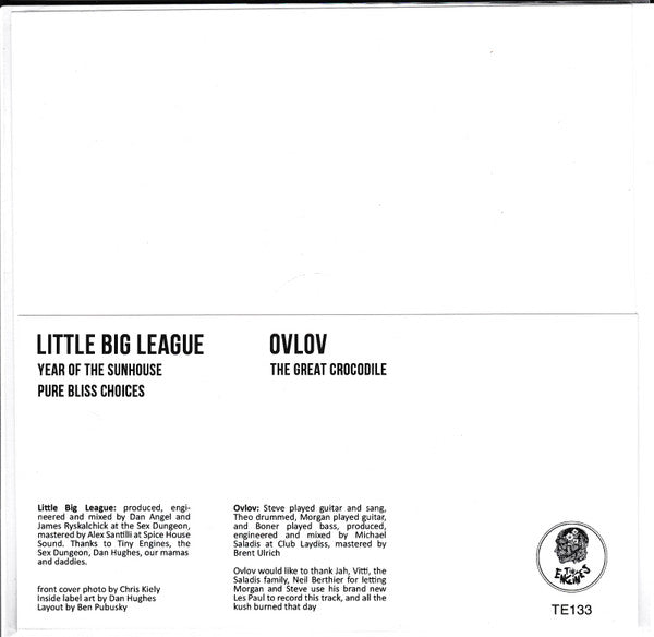 USED: Little Big League, Ovlov - Split (7", Whi) - Used - Used