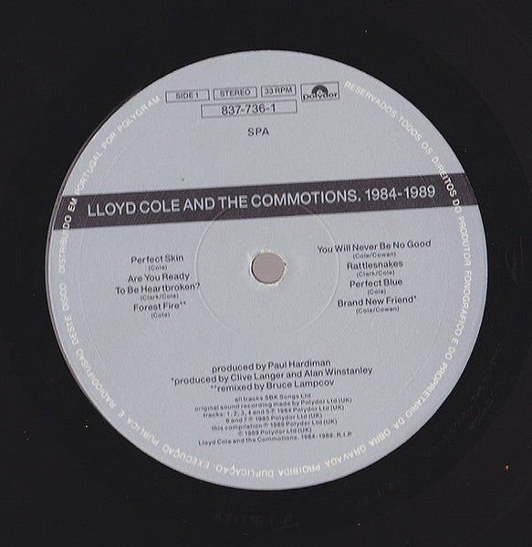 USED: Lloyd Cole And The Commotions* - 1984-1989 (LP, Comp, Gat) - Used - Used