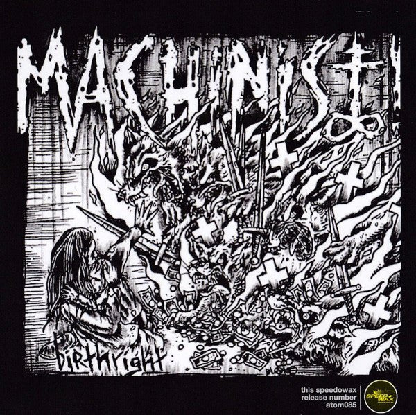 USED: Machinist! / Dying Whale - Birthright (7", EP, Tra) - Used - Used