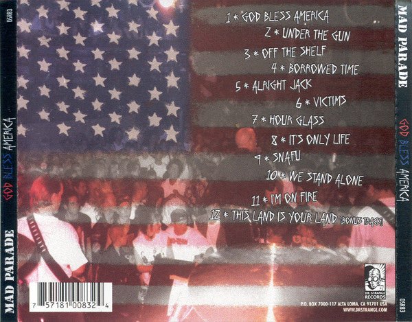 USED: Mad Parade - God Bless America (CD, Album) - Used - Used