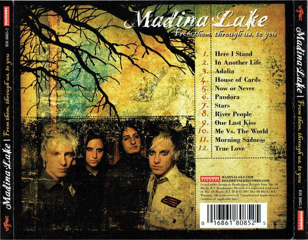 USED: Madina Lake - From Them, Through Us, To You (CD, Album) - Used - Used