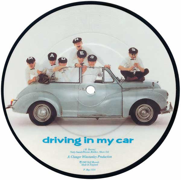 USED: Madness - Driving In My Car (7", Single, Pic) - Used - Used