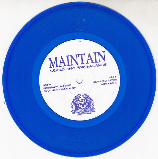 USED: Maintain (7) - Searching For Balance (7", Blu) - Used - Used