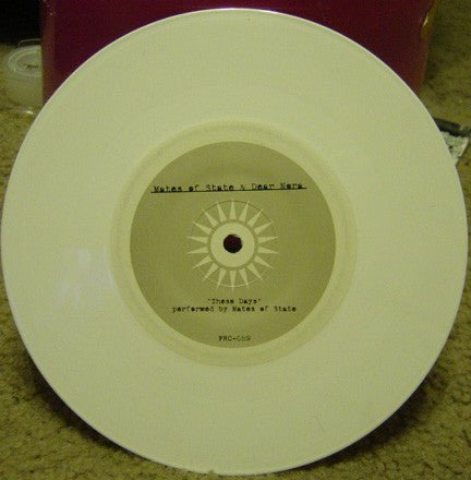 USED: Mates Of State / Dear Nora - Mates Of State / Dear Nora (7", Whi) - Used - Used