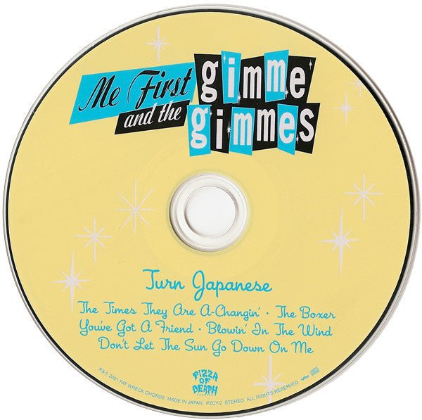 USED: Me First And The Gimme Gimmes - Turn Japanese (HDCD, EP) - Used - Used