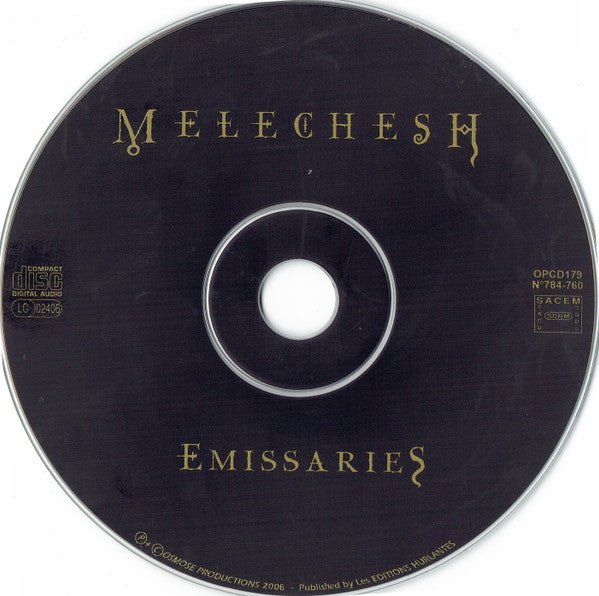 USED: Melechesh - Emissaries (CD, Album) - Used - Used