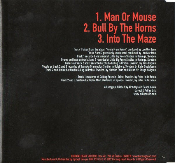 USED: Millencolin - Man Or Mouse (CD, Maxi) - Used - Used