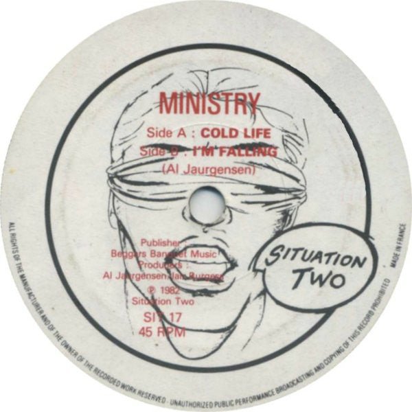 USED: Ministry - Cold Life (7") - Situation Two