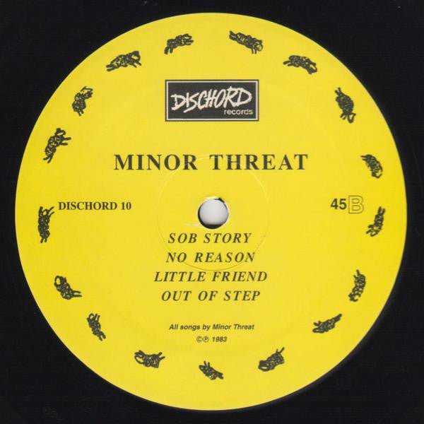 USED: Minor Threat - Out Of Step (12", EP, RE, RM) - Used - Used