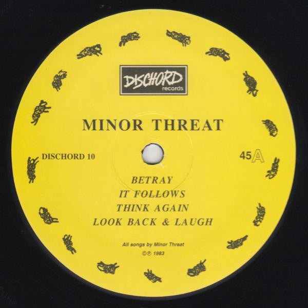 USED: Minor Threat - Out Of Step (12", EP, RE, RM) - Used - Used