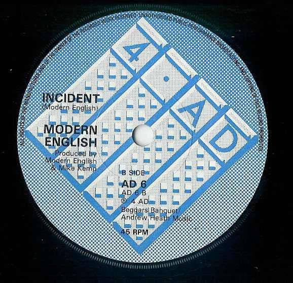 USED: Modern English - Swans On Glass (7", Single) - Used - Used