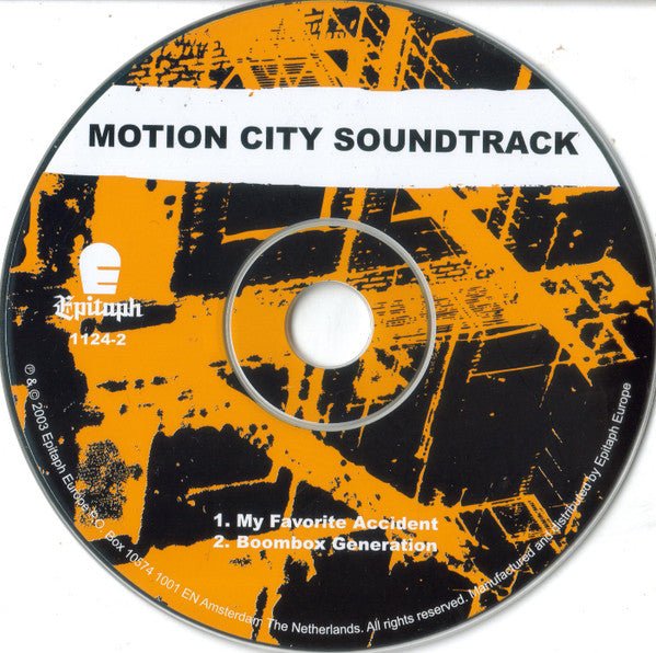 USED: Motion City Soundtrack - My Favorite Accident (CD, Single) - Used - Used