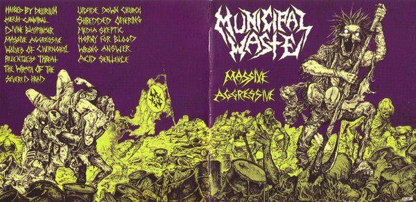 USED: Municipal Waste - Massive Aggressive (CD, Album) - Used - Used