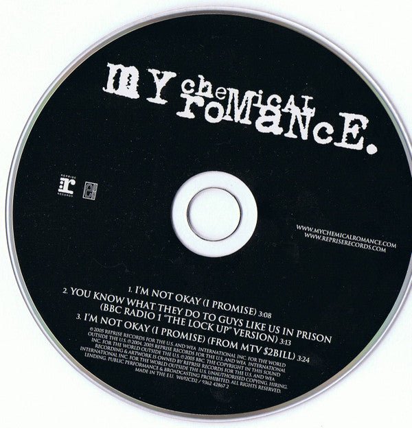 USED: My Chemical Romance - I'm Not Okay (I Promise) (CD, Maxi, RE, CD2) - Used - Used