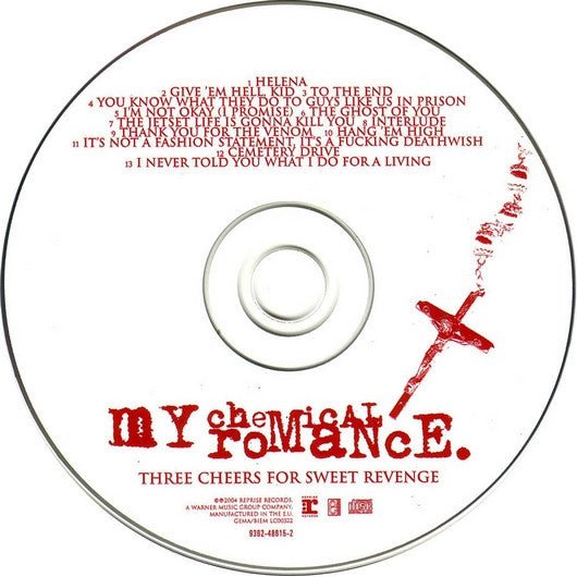 USED: My Chemical Romance - Three Cheers For Sweet Revenge (CD, Album) - Used - Used