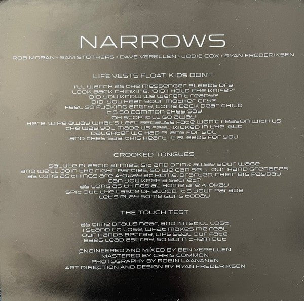 USED: Narrows - Narrows (7", EP, Ltd, Pur) - Used - Used