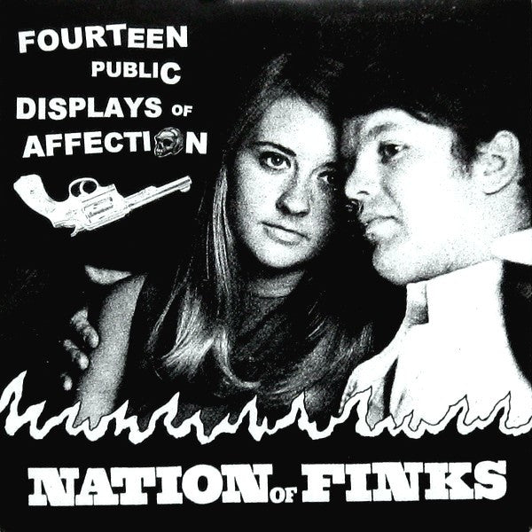 USED: Nation Of Finks - Fourteen Public Displays Of Affection (7") - Used - Used