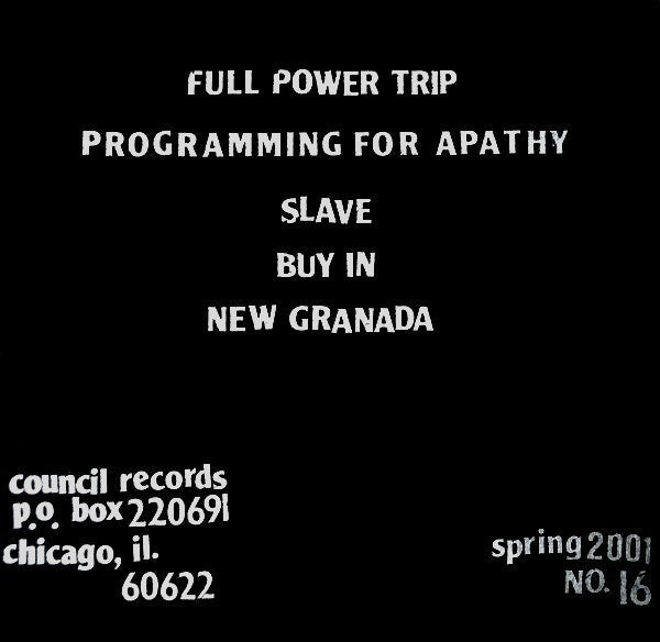 USED: New Granada - Full Power Trip (7") - Council Records, Council Records