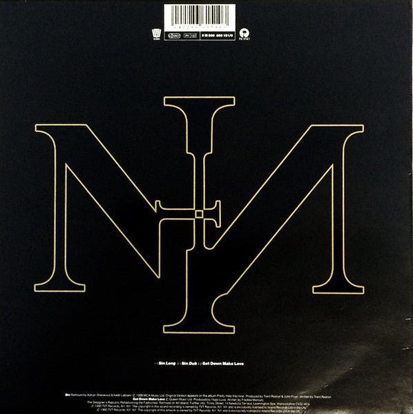 USED: Nine Inch Nails - Sin (9", Single) - Island Records,TVT Records