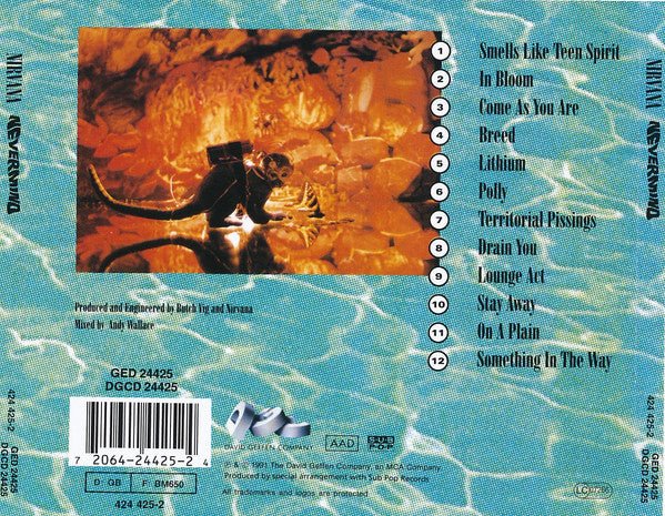 USED: Nirvana - Nevermind (CD, Album, RE, RP) - Used - Used